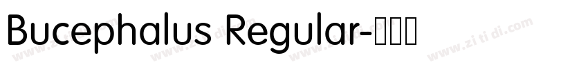 Bucephalus Regular字体转换